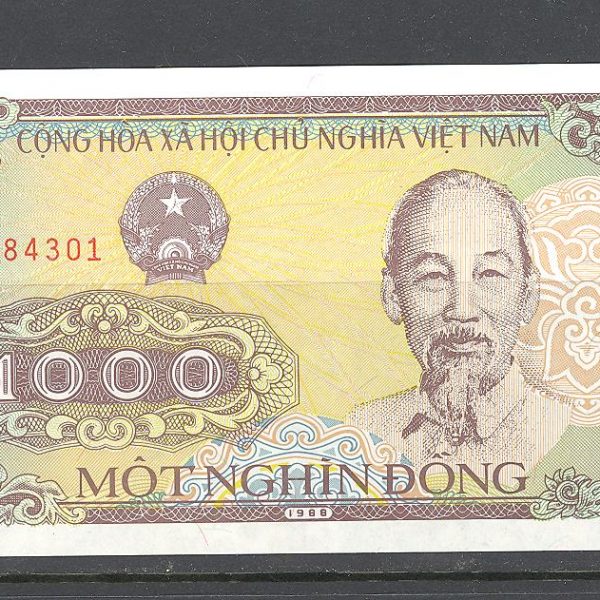 Vietnamas 1000 dongų 1988 m. 1 100