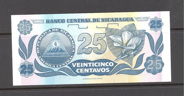 Nikaragva 25 centavos 2