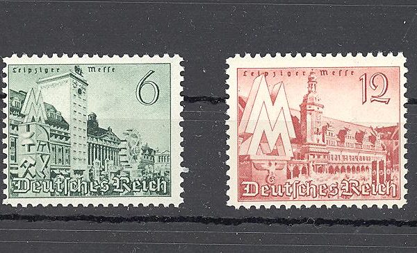 Reichas 1940 m. Mi 739-742 MNH 10.00 EUR 1