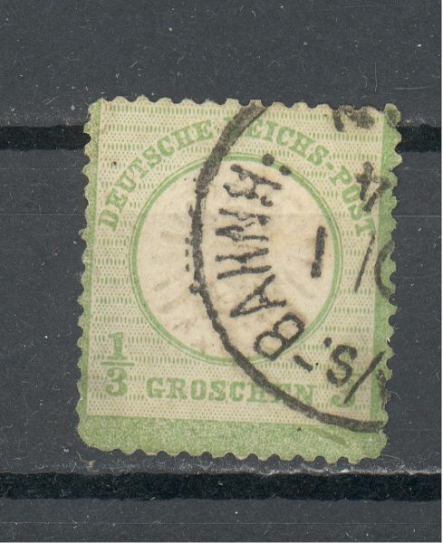 Reichas 1872 m. Mi 17a antsp. 20 EUR 1