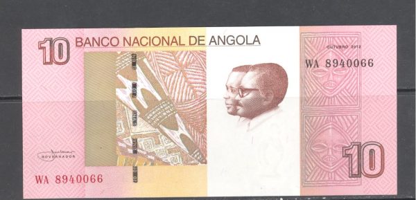 Angola 10 kvanzų 2012 m. 1