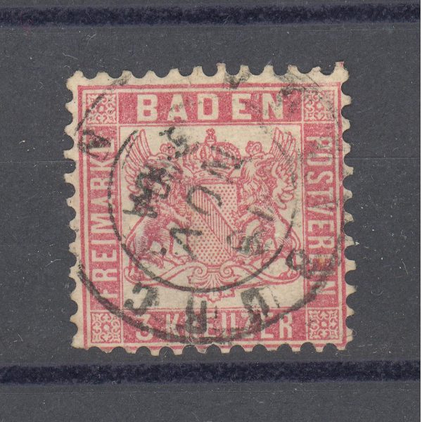 Baden 1862 m. Mi 18 5 EUR 1