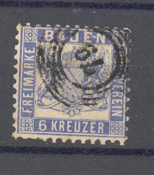 Baden 1864 m. Mi 19a 38 EUR 1