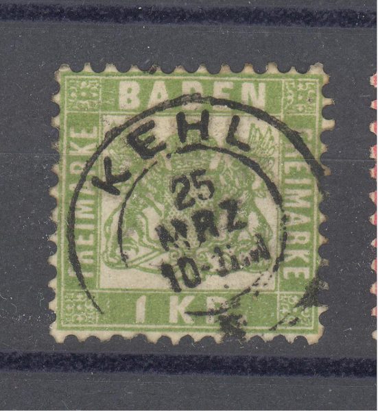 Baden 1868 m. Mi 23 12 EUR 1