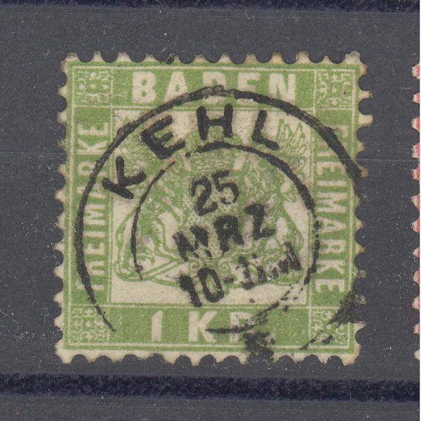 Baden 1868 m. Mi 23 12 EUR 1
