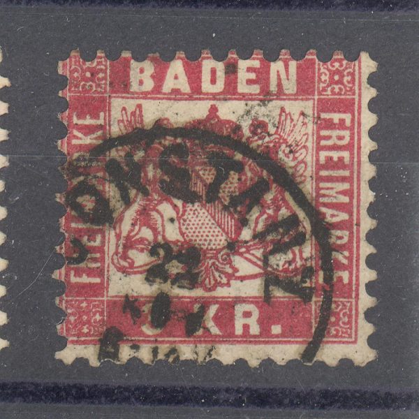 Baden 1868 m. Mi 24 8 EUR 1
