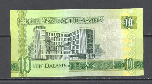 Gambija 10 dalasių 2015 m. 2