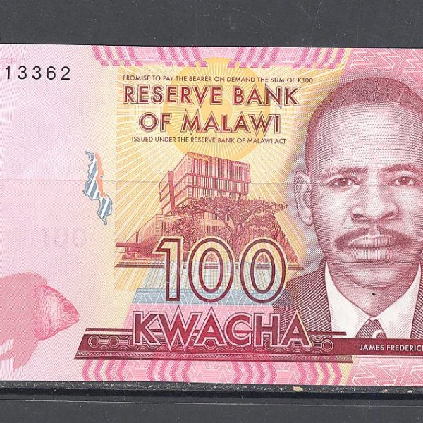 Malawi 100 kvačų 2016 m. 1