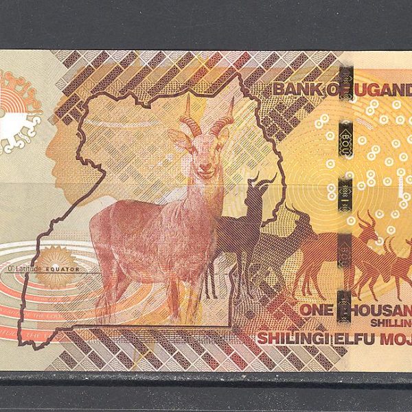 Uganda 1000 šilingų 2017 m. 1