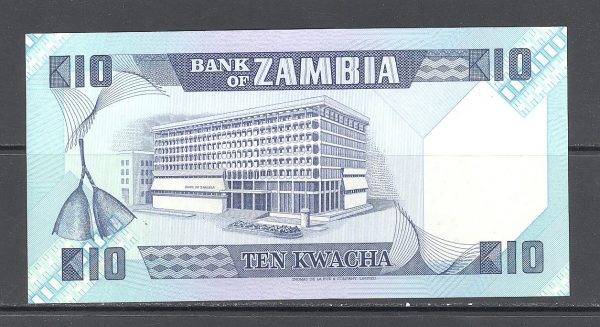 Zambija 10 kvačų 1986 m. 2
