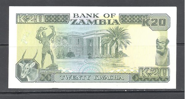 Zambija 20 kvačų 1989 m. 2