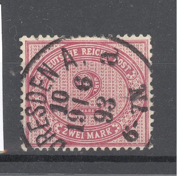 Reichas 1875 m. Mi 37c antsp. 17 EUR 1