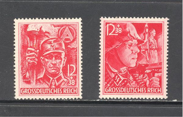 Reichas 1945 m. Mi 909-910 MNH 90 EUR 1