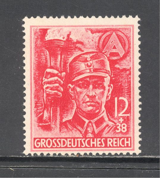 Reichas 1945 m. Mi 909 MH 8 EUR